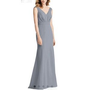 Jenny Packham 18 Plus Bridesmaid Dressy Maxi Dress Gown Gray Silverstone NWT